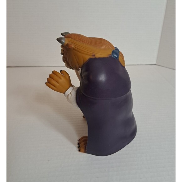 Vtg Disney's Beauty and The Beast Hand Puppet Toy Figure Pizza Hut 1990s 90s - Picture 4 of 5